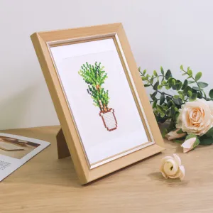 Gem Painting Wooden Frame