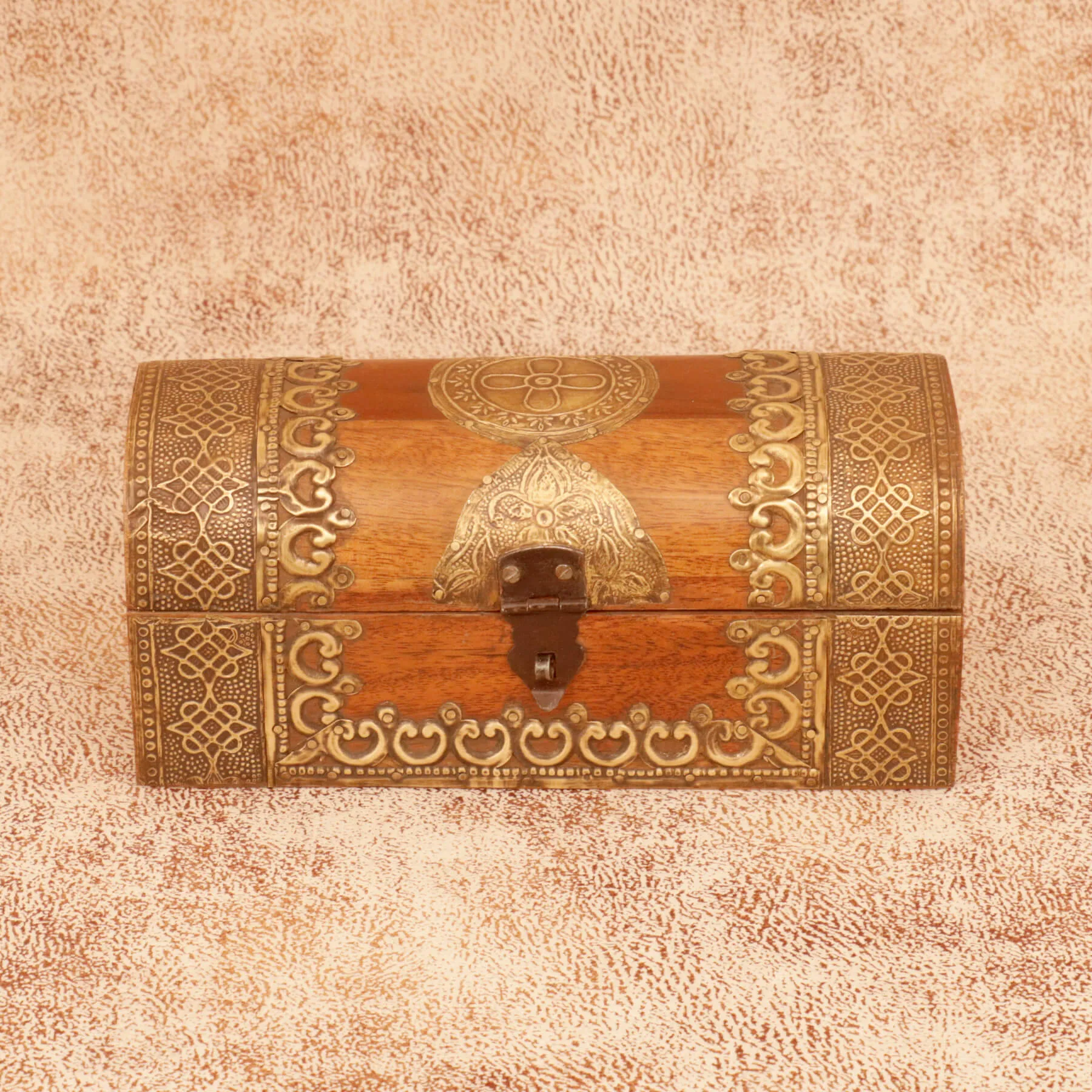 Half Round Brass Box