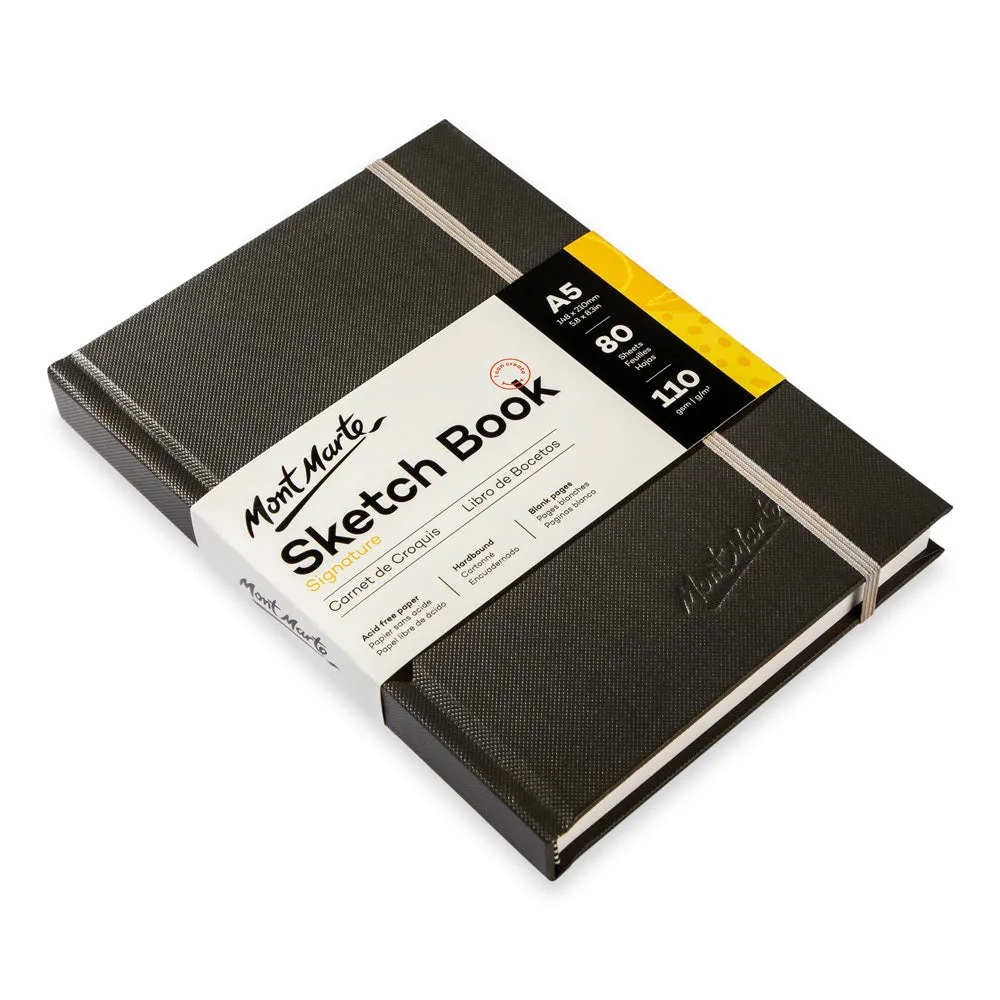 Hardbound Sketch Book Signature 110gsm A5