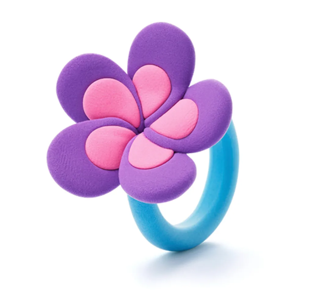 Hey Clay Bijou Flower Rings