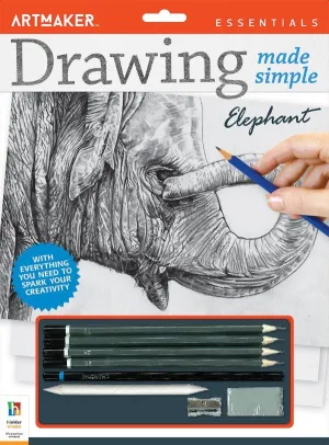 Hinkler Art Maker Essentials Drawing Made Simple: Elephant
