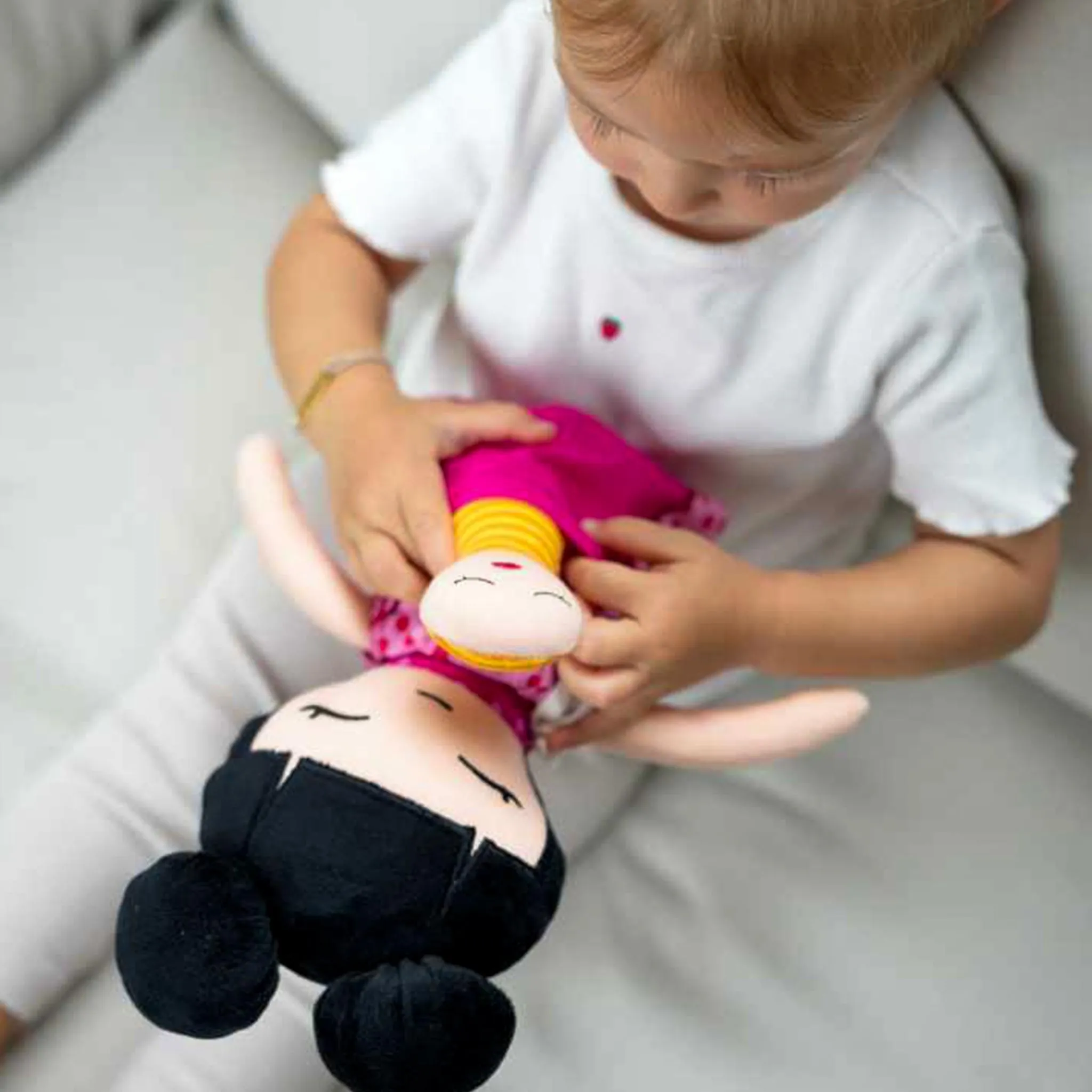 Inclusive, Handmade Pocket-Sized Doll - Baby Sara │ By Watoto