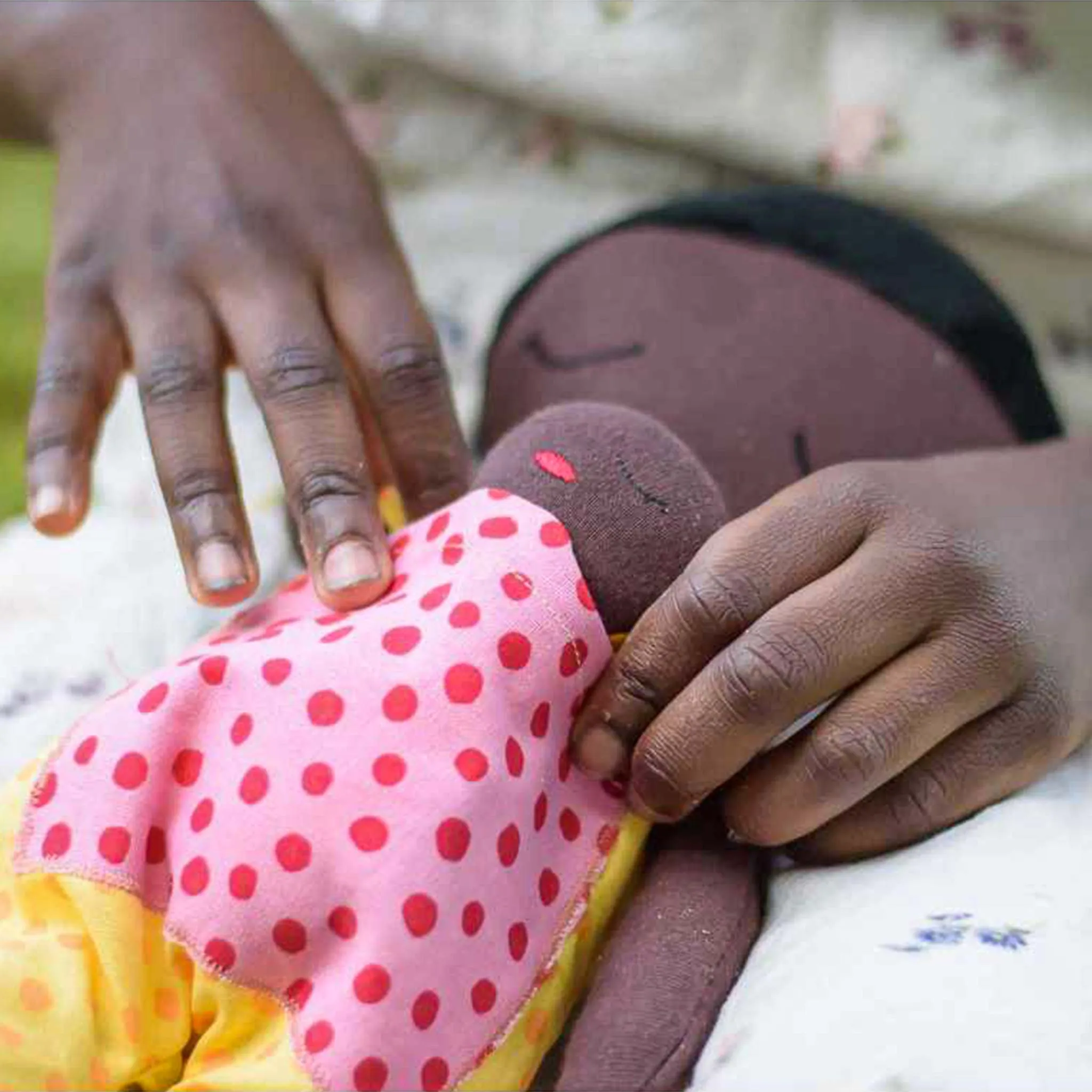 Inclusive, Handmade Pocket-Sized Doll - Baby Sara │ By Watoto