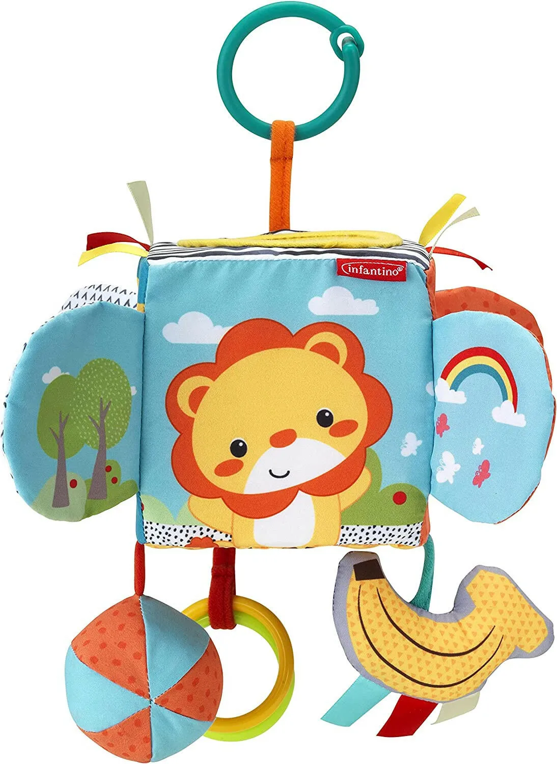 Infantino Peek & Seek Sensory Discovery Cube
