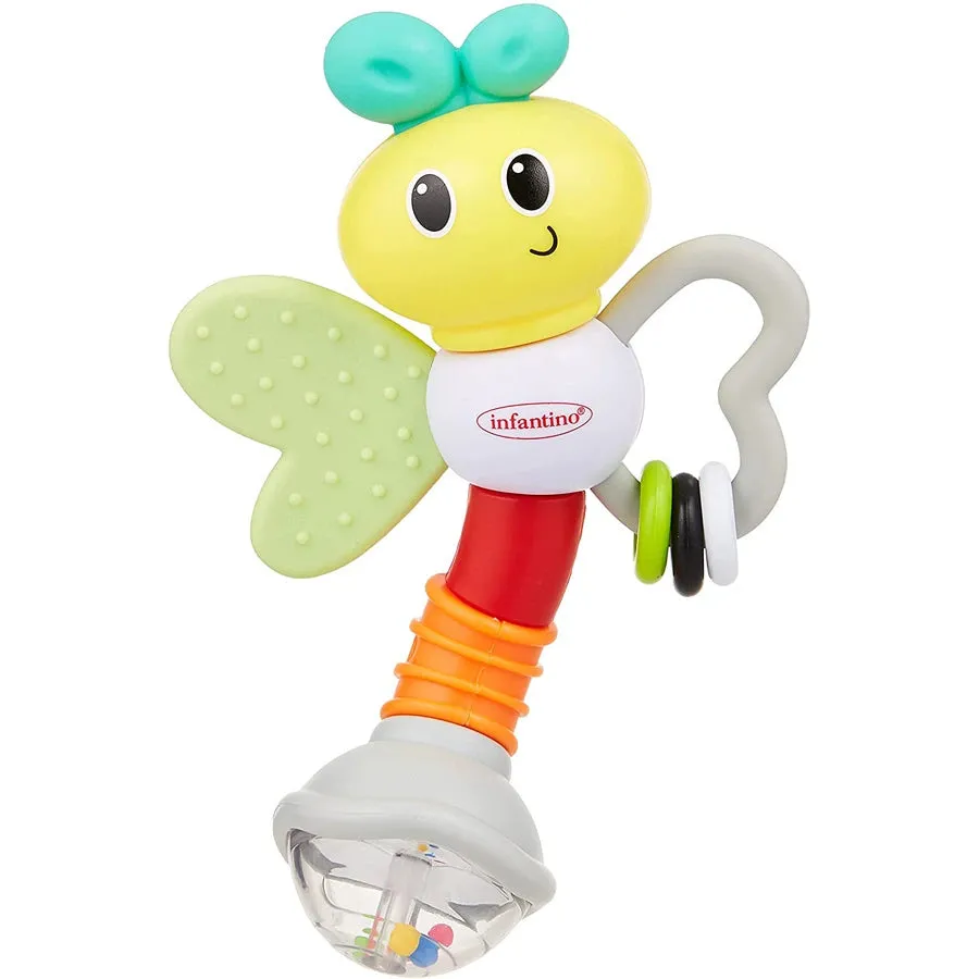 Infantino Rattle And Teether Love Bug