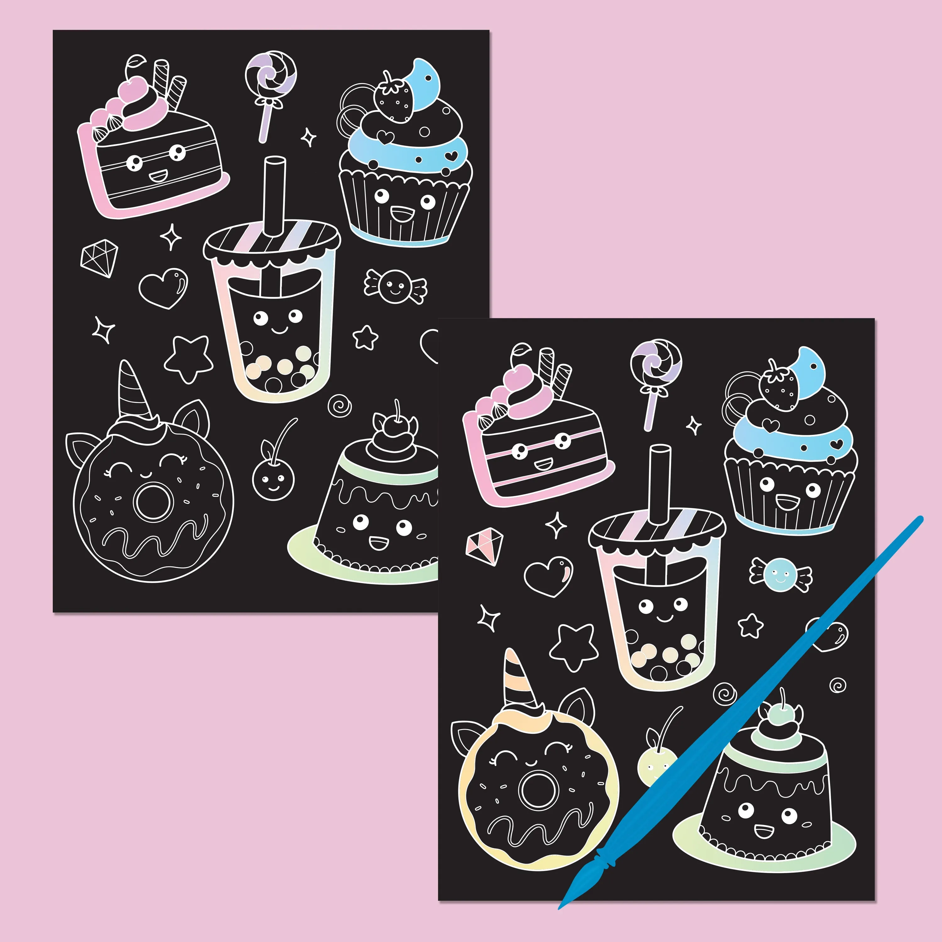 Kaleidoscope Etch Art Creations: KawaII