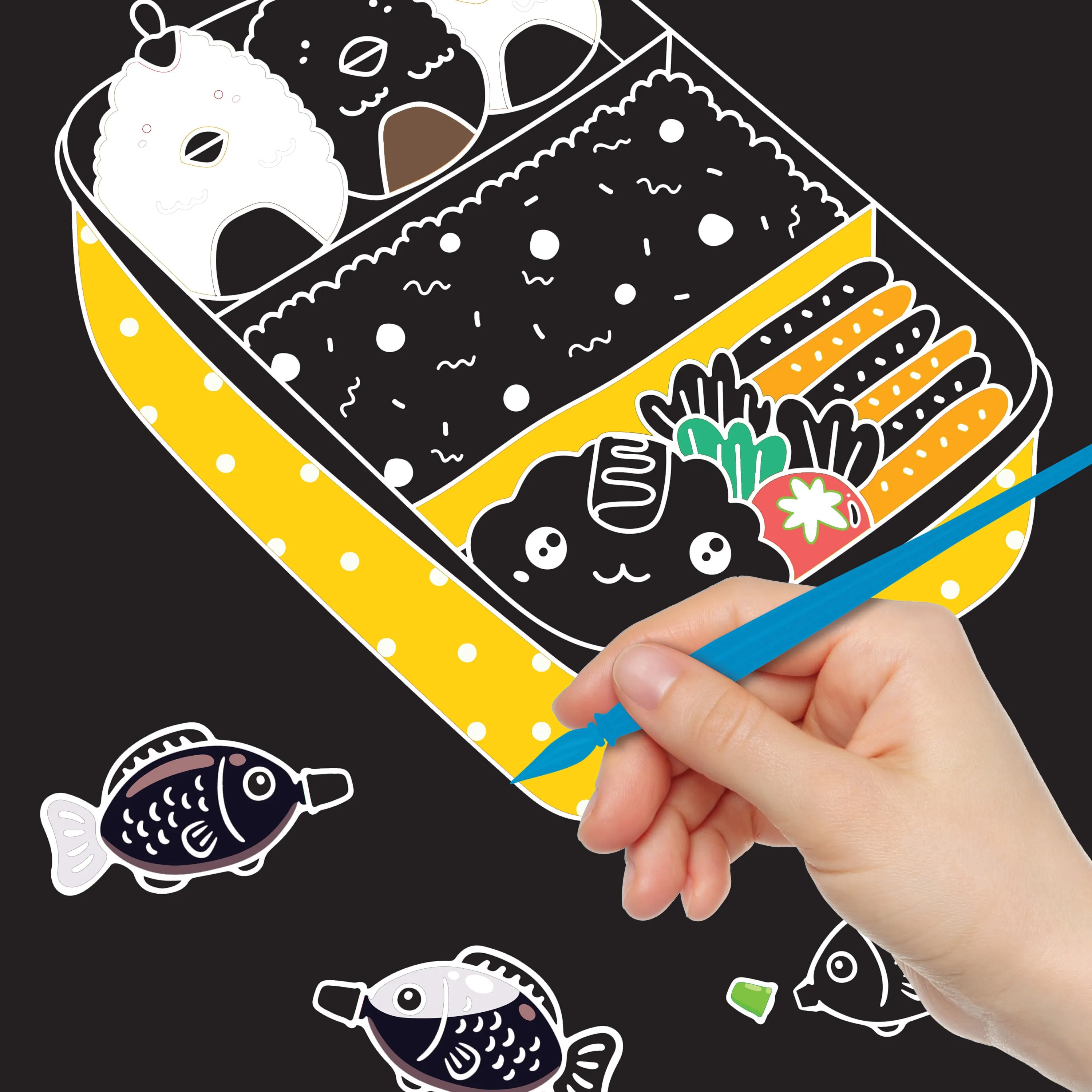Kaleidoscope Etch Art Creations: KawaII