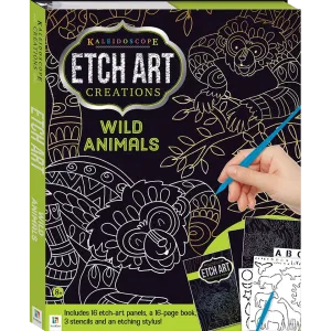 Kaleidoscope Etch Art Creations: Wild Animals