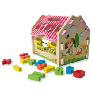 Learn To Count Abacus Calculator Wooden House