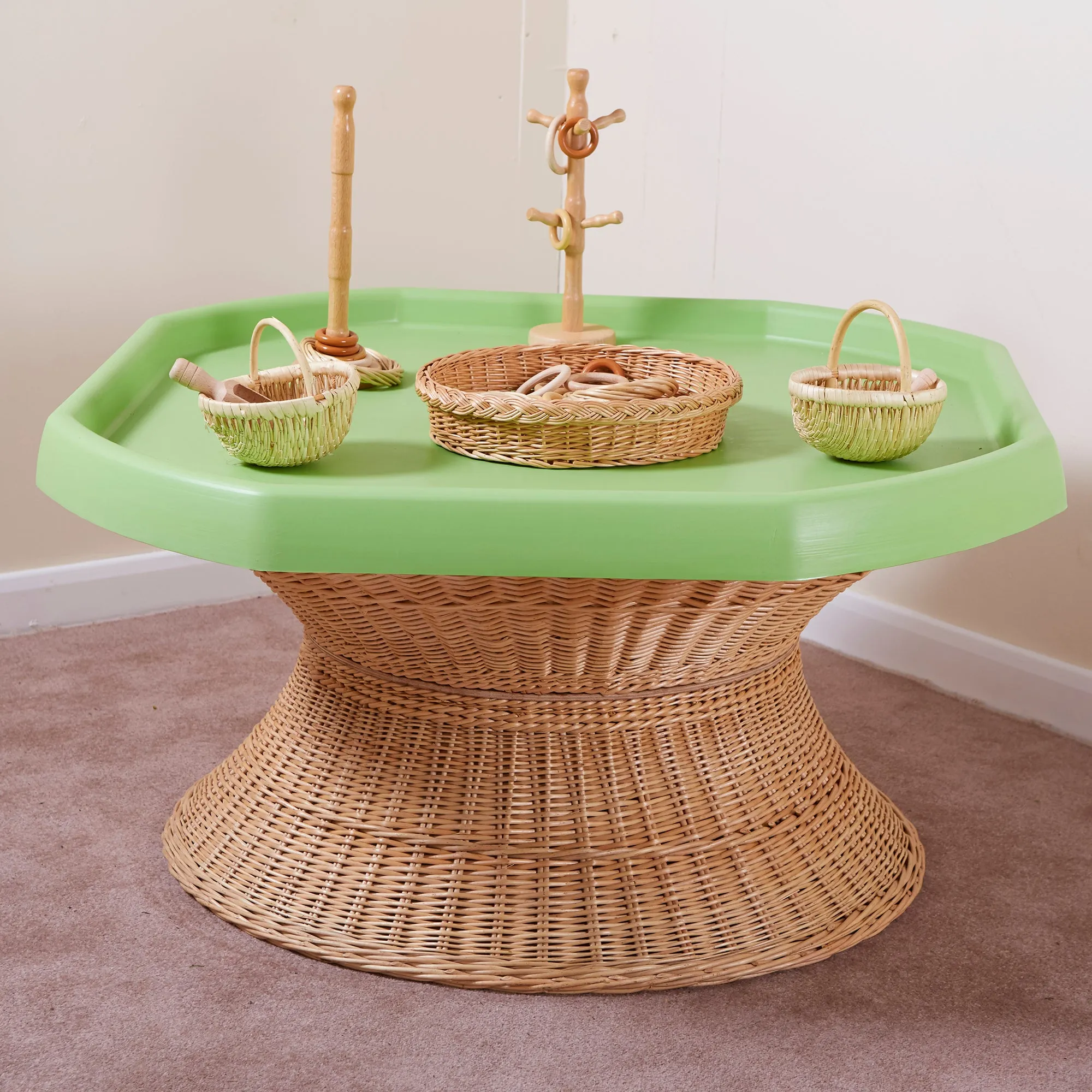 Light Green Tuff Tray - 100cm x 100cm