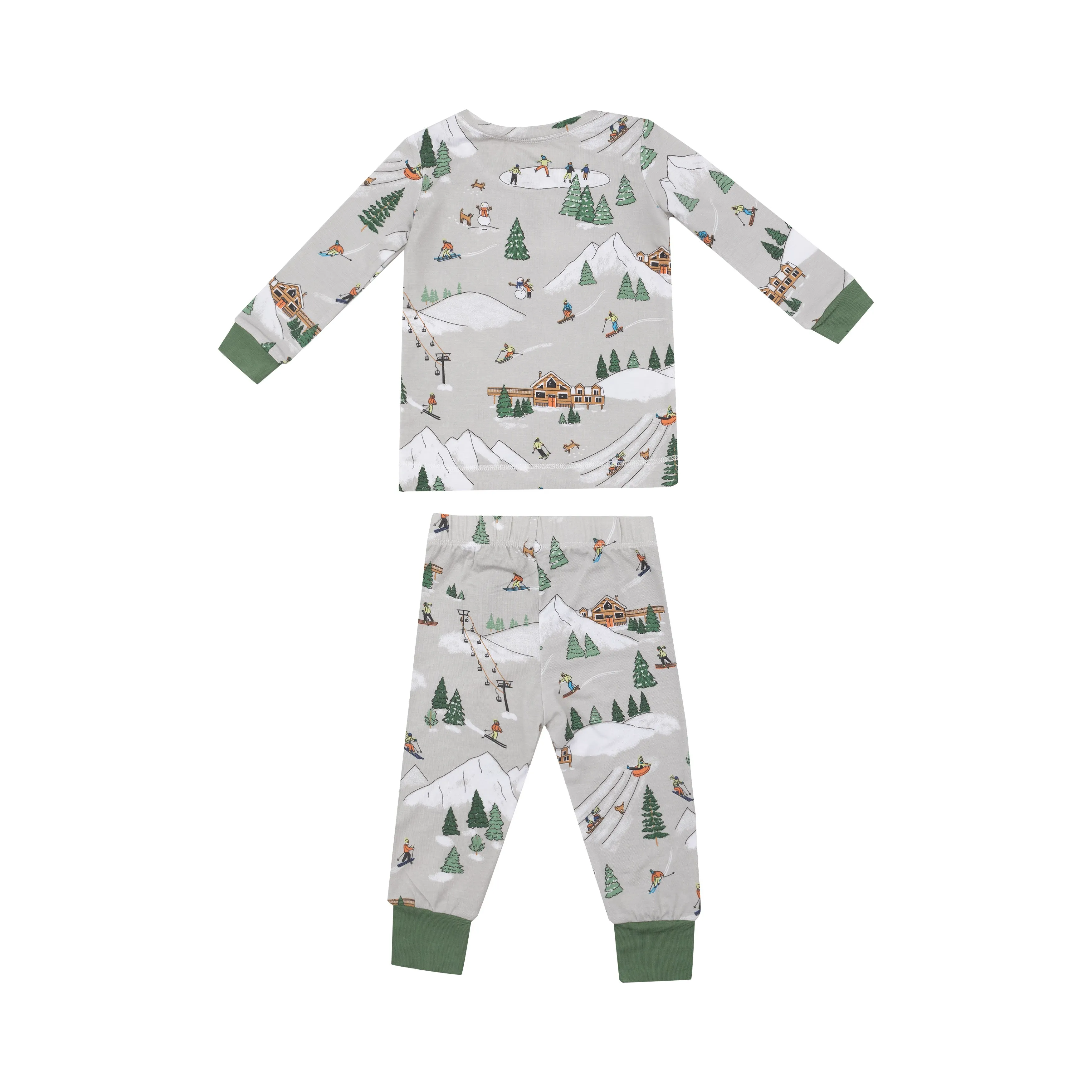 L/S Loungewear Set - Winter Fun Skiers