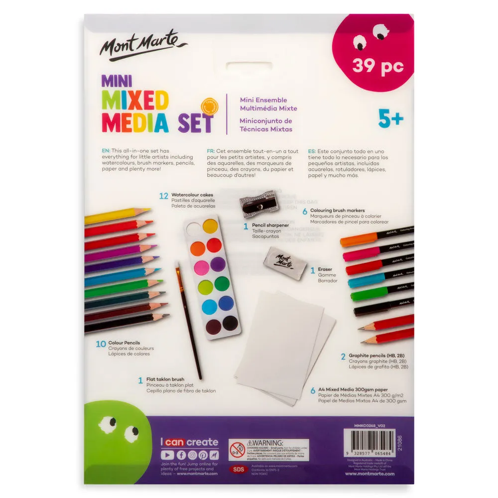 Mini Mixed Media Set 39pc