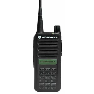 Motorola CP100d Portable Two-Way Radio Full Keypad and Display