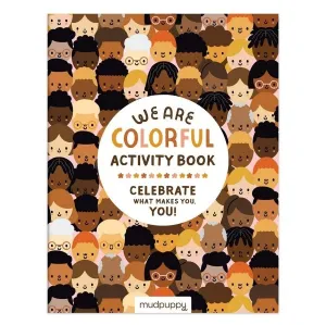 Mudpuppy We Are Colorful Activity Book