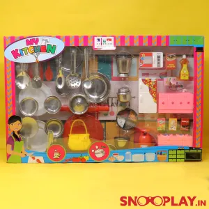 My Kitchen Collection Playset - Big (Steel Kitchen Set)