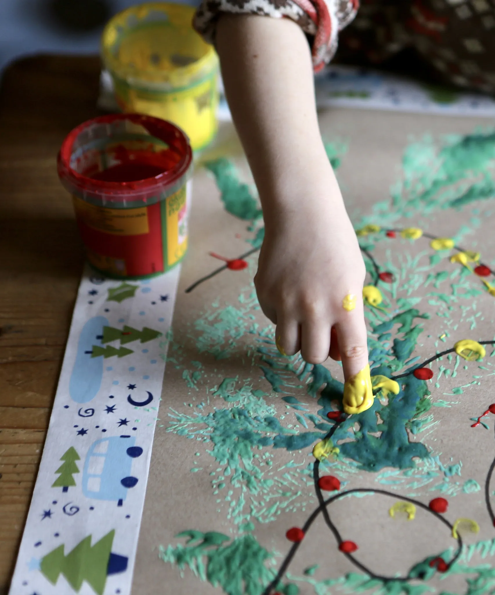 OkoNorm Finger Paints 4 Primary Colours