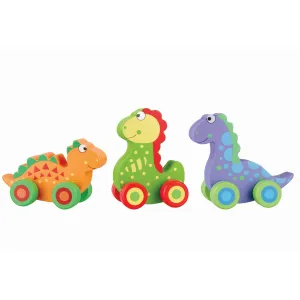 Orange Tree Toys Wooden First Dinosaurs Trio