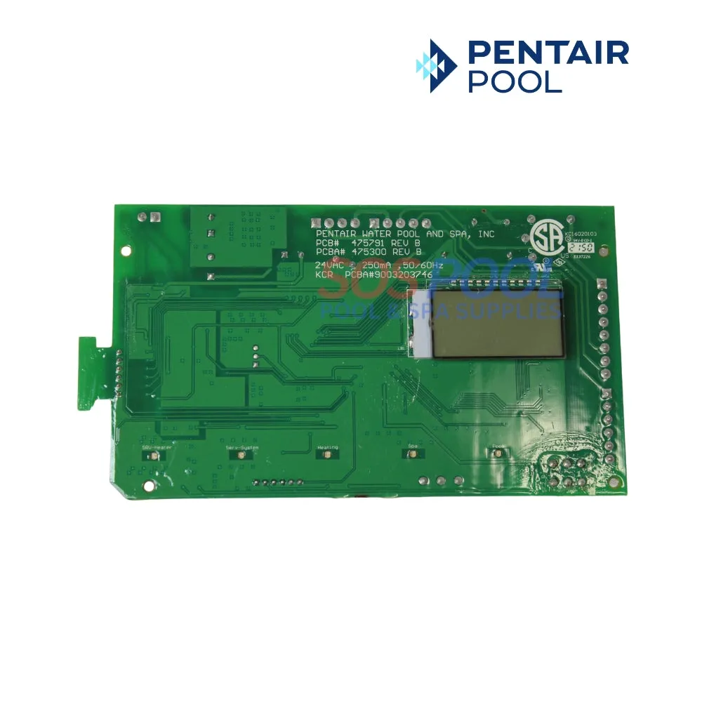 Pentair Control Board ETI 400 Gas Pool Heater | 475975