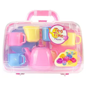Peterkin Portable Tea Set Pastel Playset