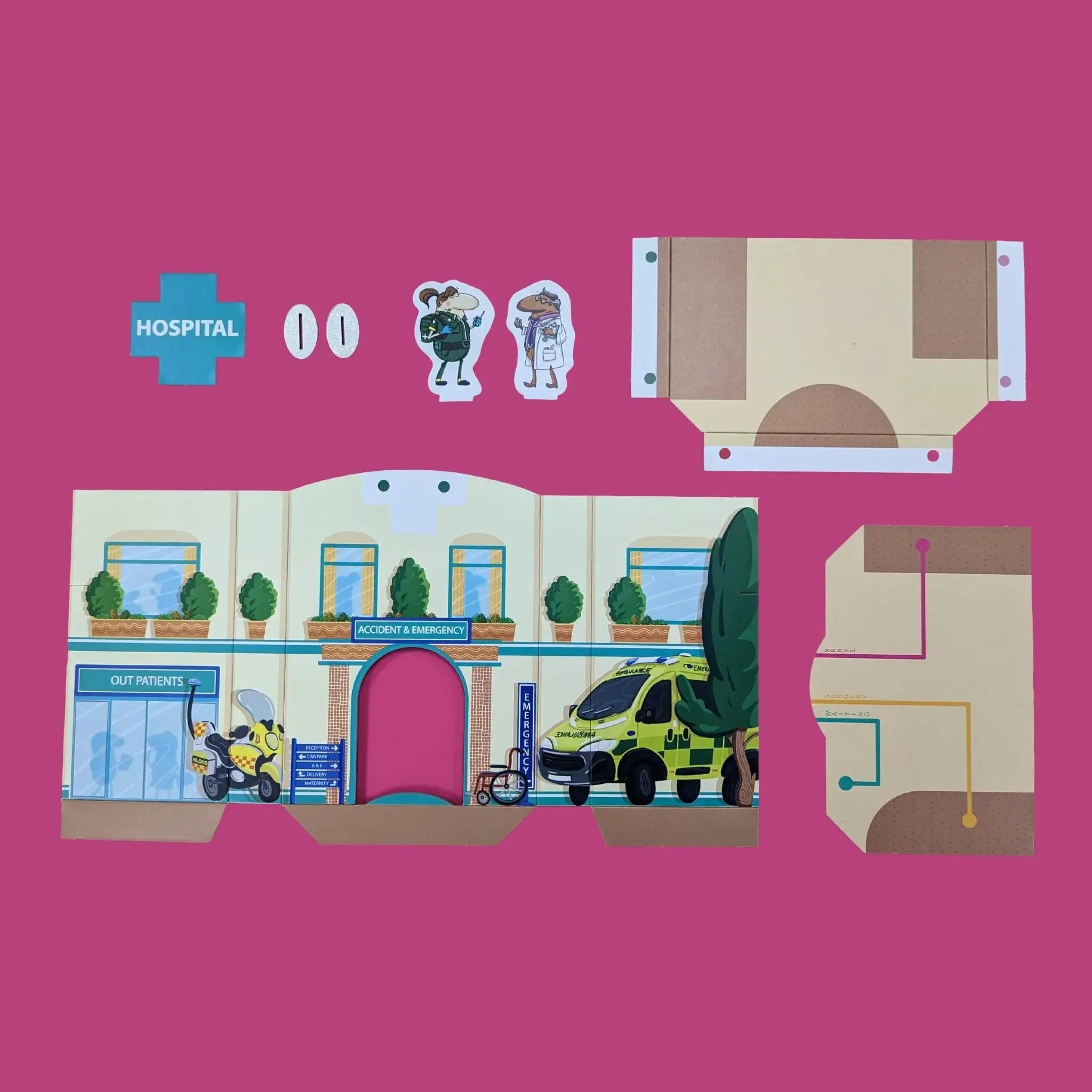 Planet Town - Hospital Playset