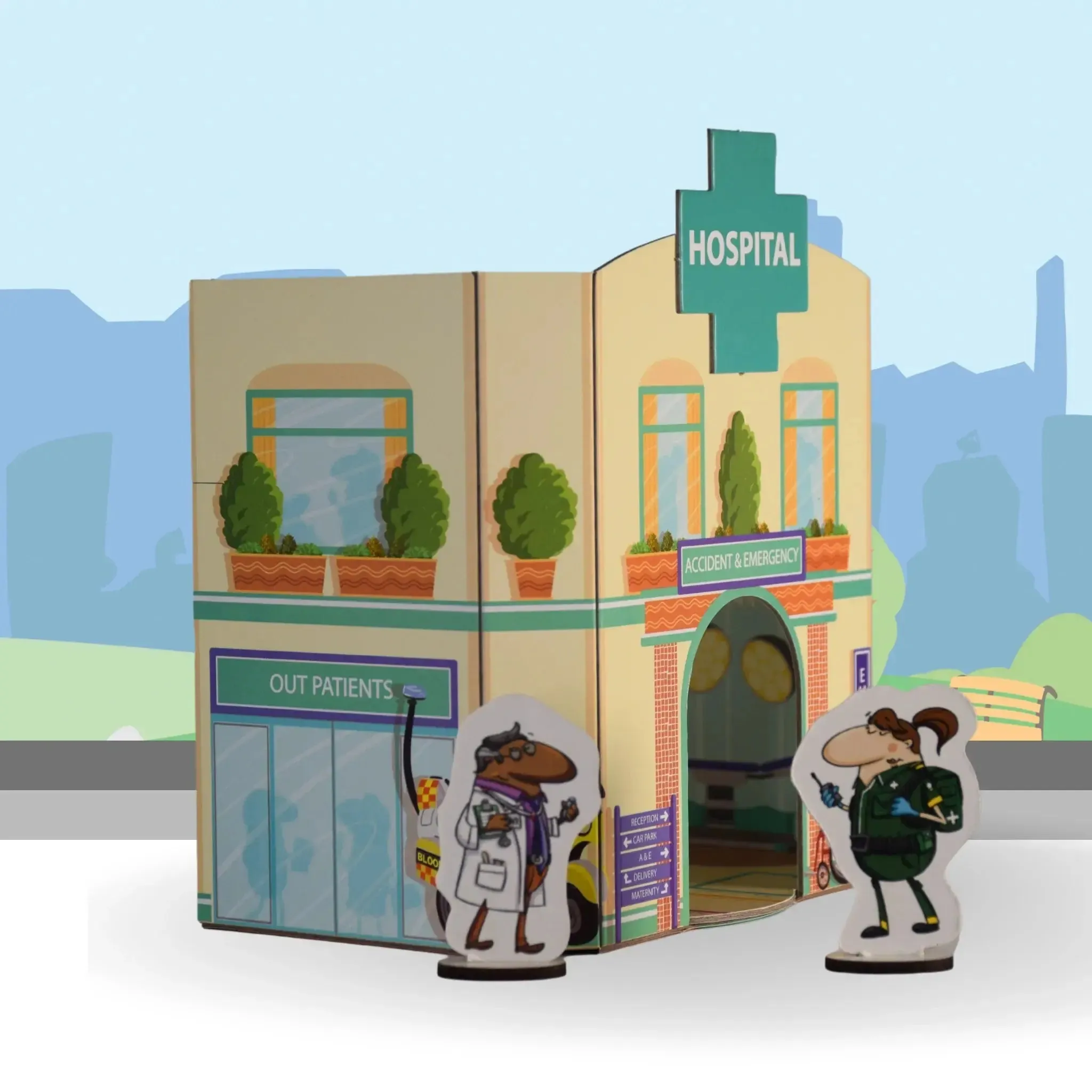 Planet Town - Hospital Playset
