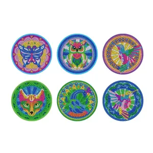 Poppy Crafts Diamond Coaster Kit #13 - Fauna