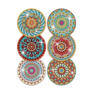 Poppy Crafts Diamond Coaster Kit #2 - Mandala #6