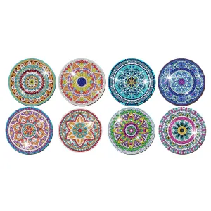 Poppy Crafts Diamond Coaster Kit #29 - Mandala #9