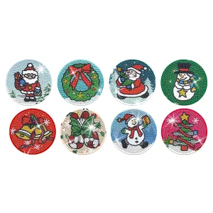 Poppy Crafts Diamond Coaster Kit #31 - Christmas Cheer