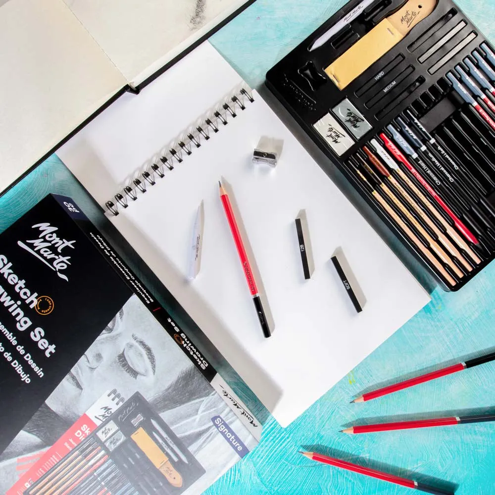 Sketch Drawing Set Signature 30pc