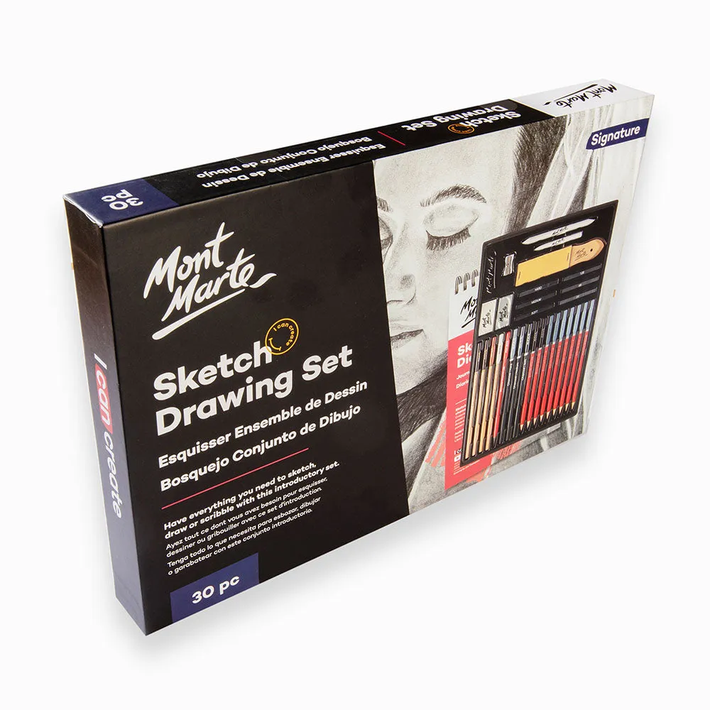 Sketch Drawing Set Signature 30pc