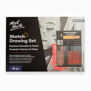 Sketch Drawing Set Signature 30pc