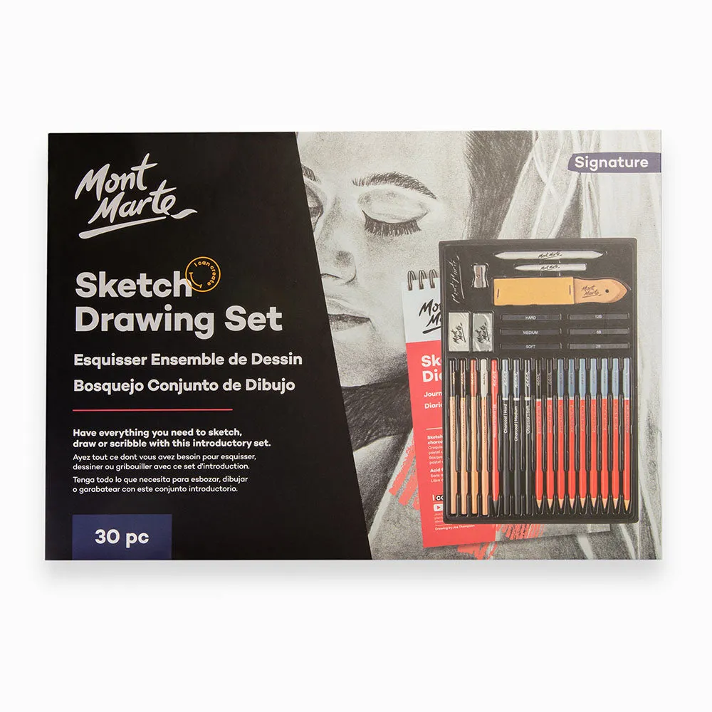 Sketch Drawing Set Signature 30pc