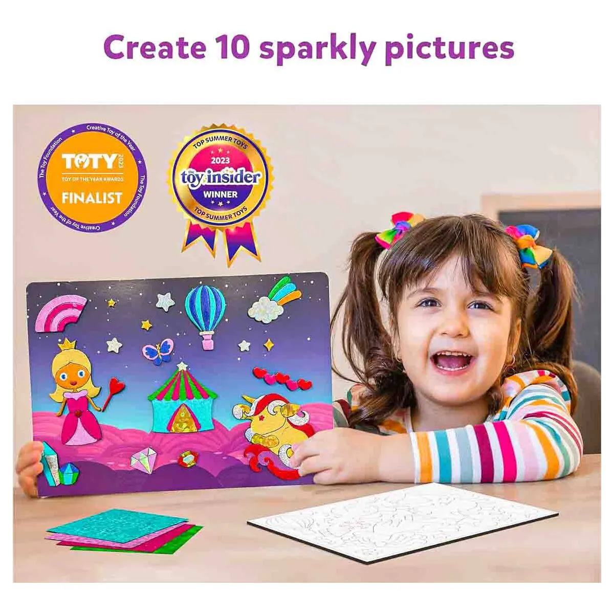 Skillmatics Foil Fun: Unicorns & Princesses Set