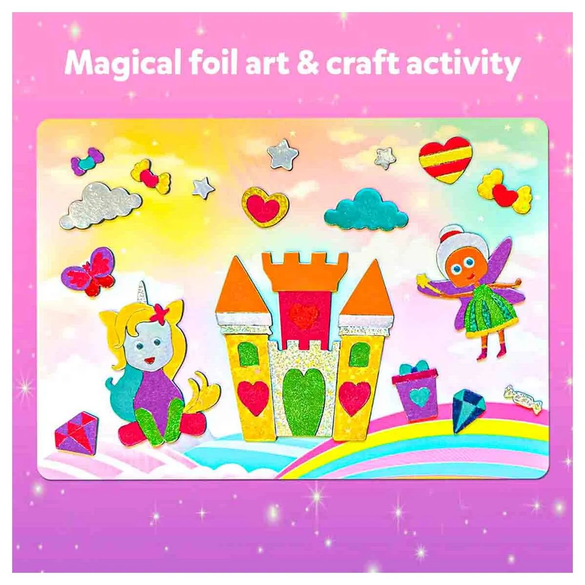 Skillmatics Foil Fun: Unicorns & Princesses Set
