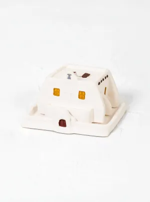 Southwest Church Incense Burner White