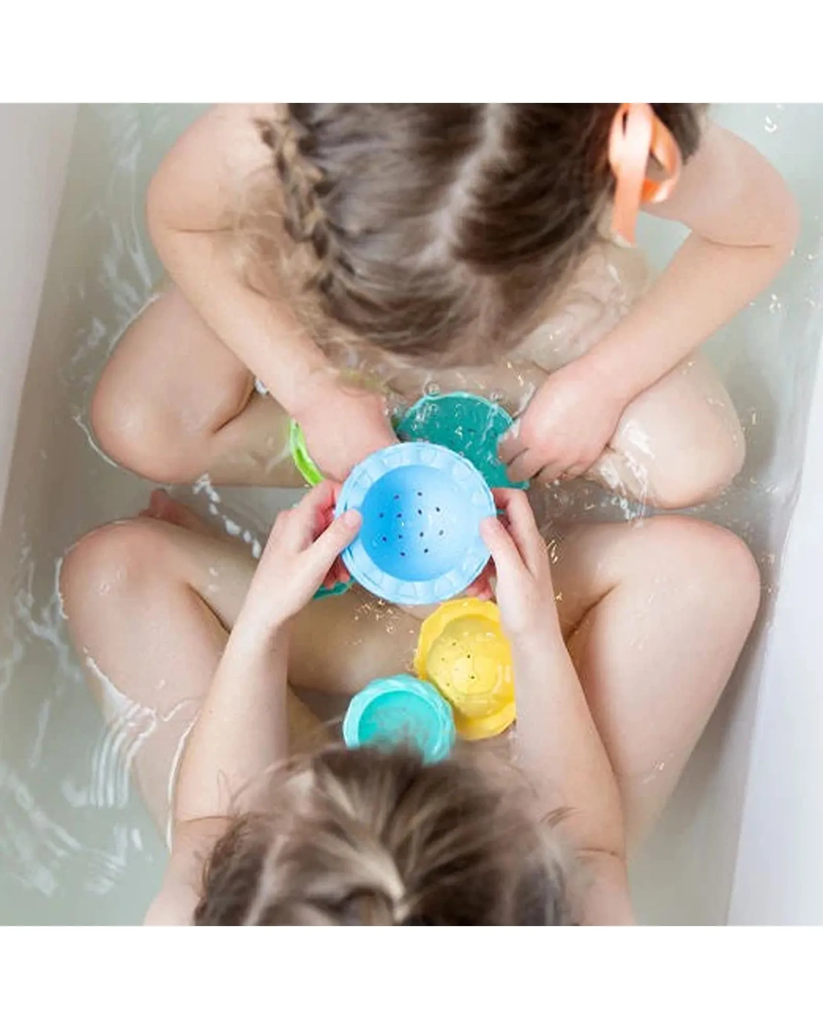 Tiger Tribe Stack and Pour Bath Egg Eco