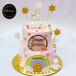 Unicorn Star 3kg Cake