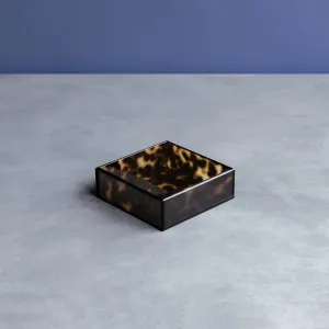 Vida Acrylic Tortoise Beverage Napkin Holder