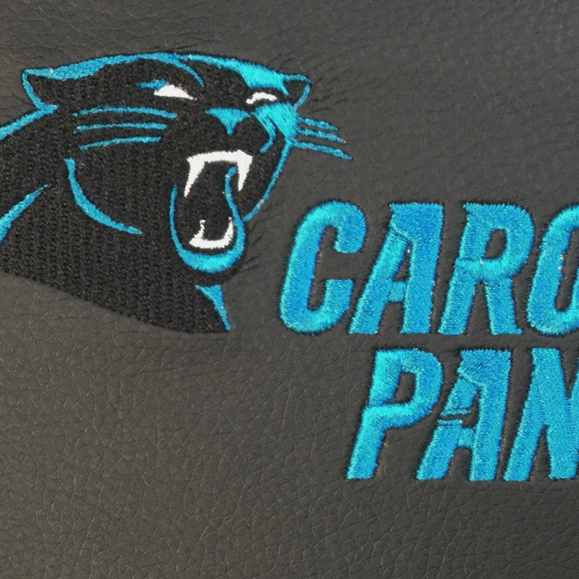 Xpression Pro Gaming Chair with  Carolina Panthers Secondary Logo